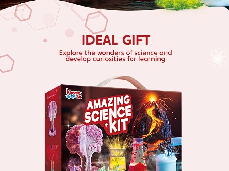 85+ Exciting Science Experiments Kit Toy for Kids: Synthetic Gemstone Digging, Crystal Growing Tree & STEM Lab Activities - Ultimate Educational Gift for Kids Ages 6-12 (Easter/Christmas/Birthday)