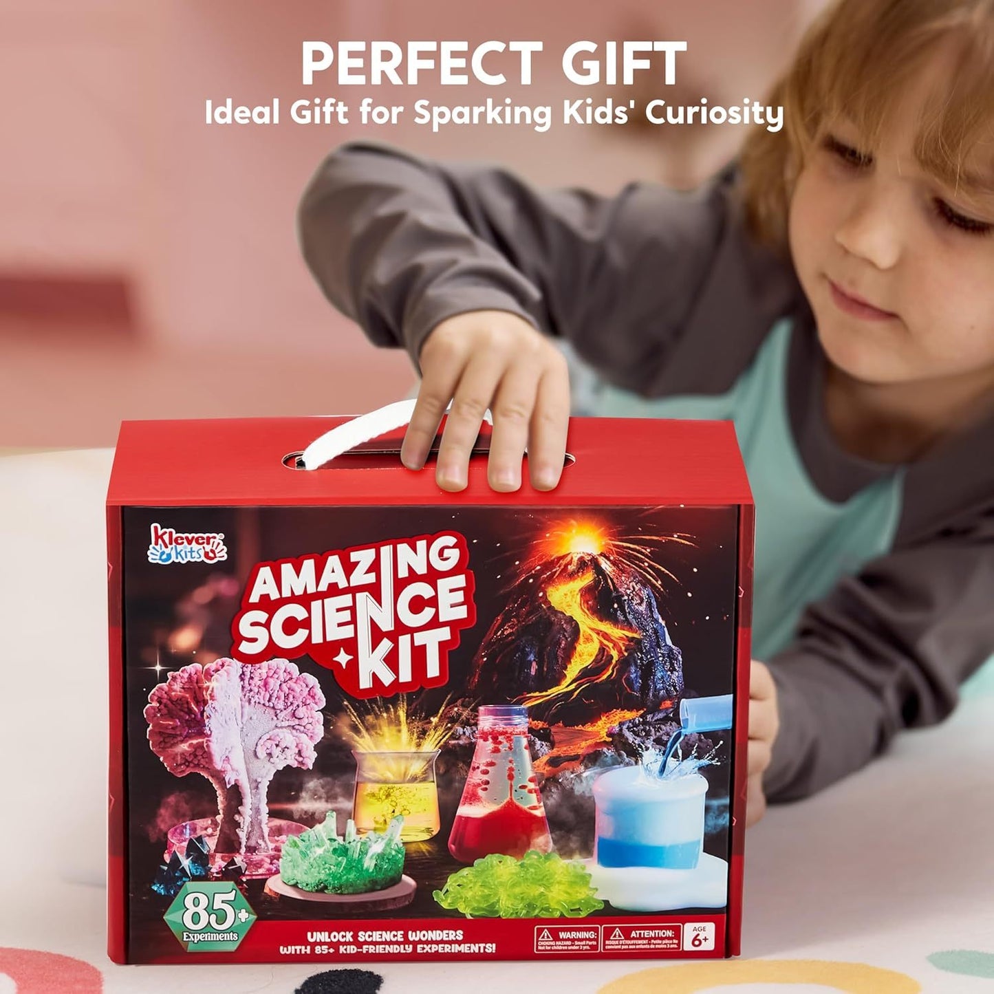 85+ Exciting Science Experiments Kit Toy for Kids: Synthetic Gemstone Digging, Crystal Growing Tree & STEM Lab Activities - Ultimate Educational Gift for Kids Ages 6-12 (Easter/Christmas/Birthday)