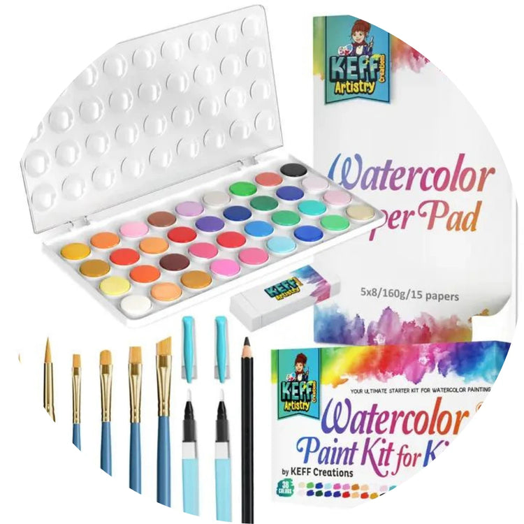 Keff Creations Mini Watercolor Kits