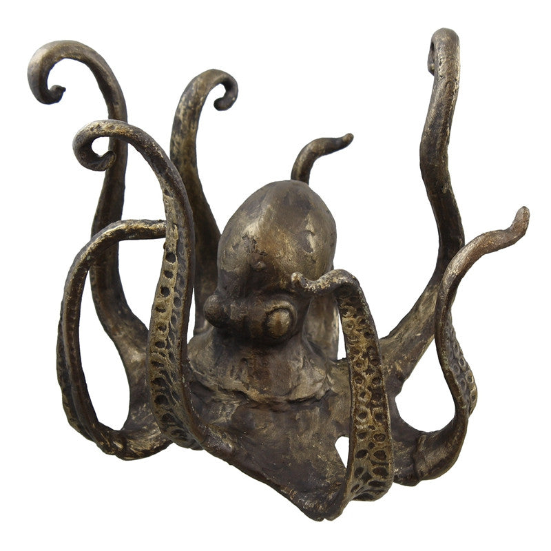 Octopus Mug Holder Tea Cup Holder Large Decorative Resin Octopus Table Topper Statue Desktop Home Decoration Dropshipping