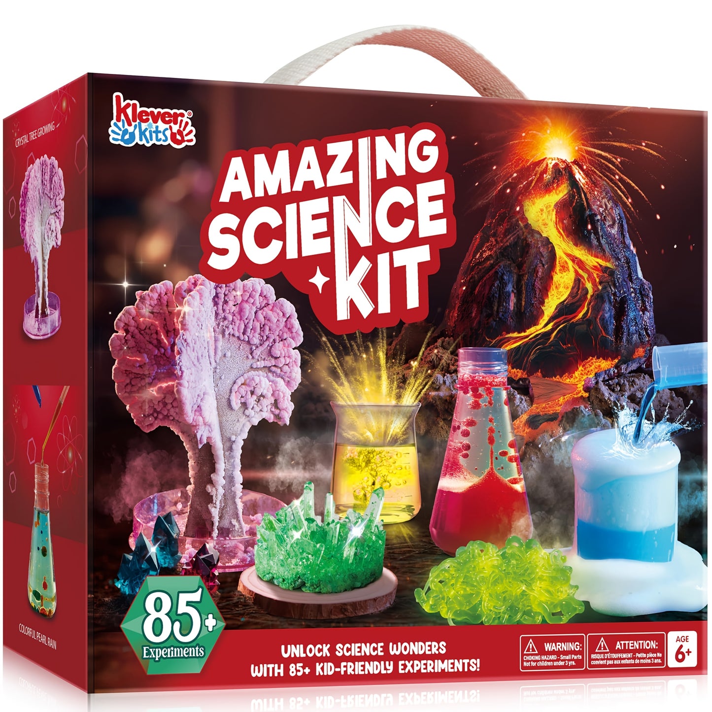 85+ Exciting Science Experiments Kit Toy for Kids: Synthetic Gemstone Digging, Crystal Growing Tree & STEM Lab Activities - Ultimate Educational Gift for Kids Ages 6-12 (Easter/Christmas/Birthday)