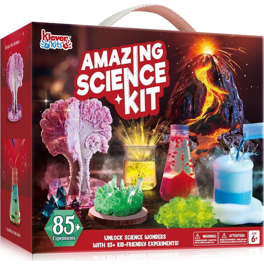 85+ Exciting Science Experiments Kit Toy for Kids: Synthetic Gemstone Digging, Crystal Growing Tree & STEM Lab Activities - Ultimate Educational Gift for Kids Ages 6-12 (Easter/Christmas/Birthday)