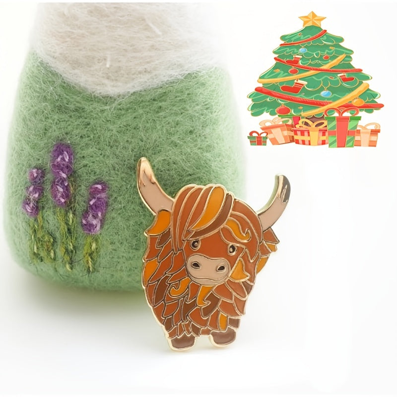 Fun and Fashionable Cute Animal Enamel Lapel Pin - Add Personality to Your Outfit