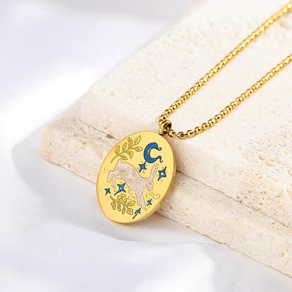 Envelope Locket Necklace Chain Necklaces Engraved Love Letter Hidden Message Charm Locket Necklace Friendship Lover Jewelry Gift