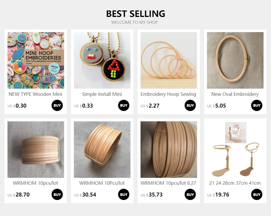 Mini Wood Embroidery Hoop Pendant Laser Cut Embroidery Frame Tiny Stitching Jewelry Hoop For Necklace Oval And Round