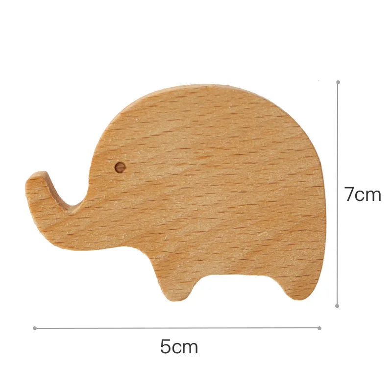 Wooden Drawer Hooks Room Decor Animal Hook Wall Keychain Coat Hook Home Wardrobe Cute Wood Hook Hanger Kitchen Accessories