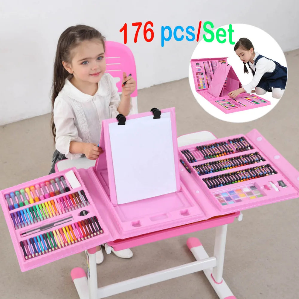 Colored Pencil Artist Drawing set Painting Graffiti Brush Crayon Marker Pen kids Gift Daliy Entertainment Toy Art Sets