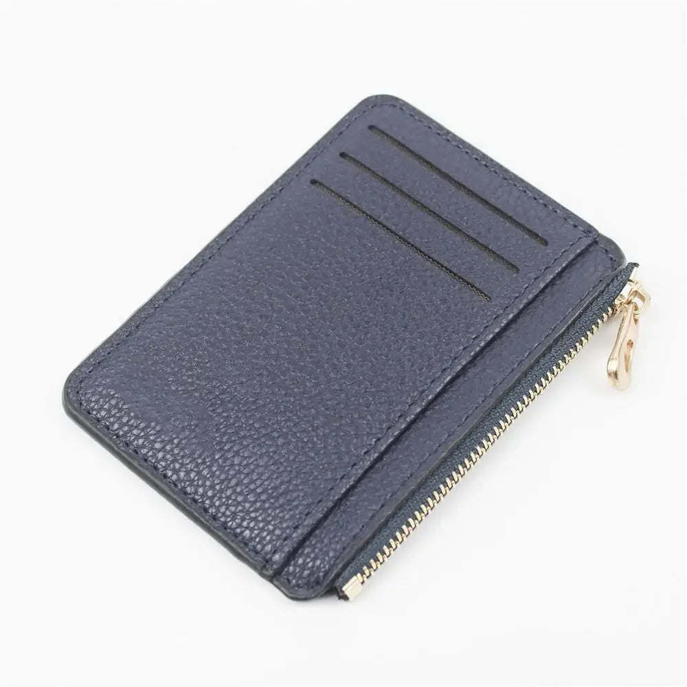 Long Crocodile Print Money Clip Men Multicard Slot Pu Leather Card Case Travel Document Organization Solid Color Women'S Wallet