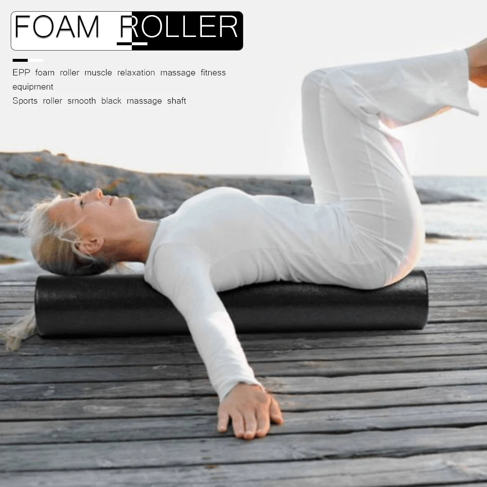 Yoga Pilates Foam Roller 30/45cm Massage Roller Body Exercise Training Gym Back Roller Fitness Accassories Muscle Massage Roller