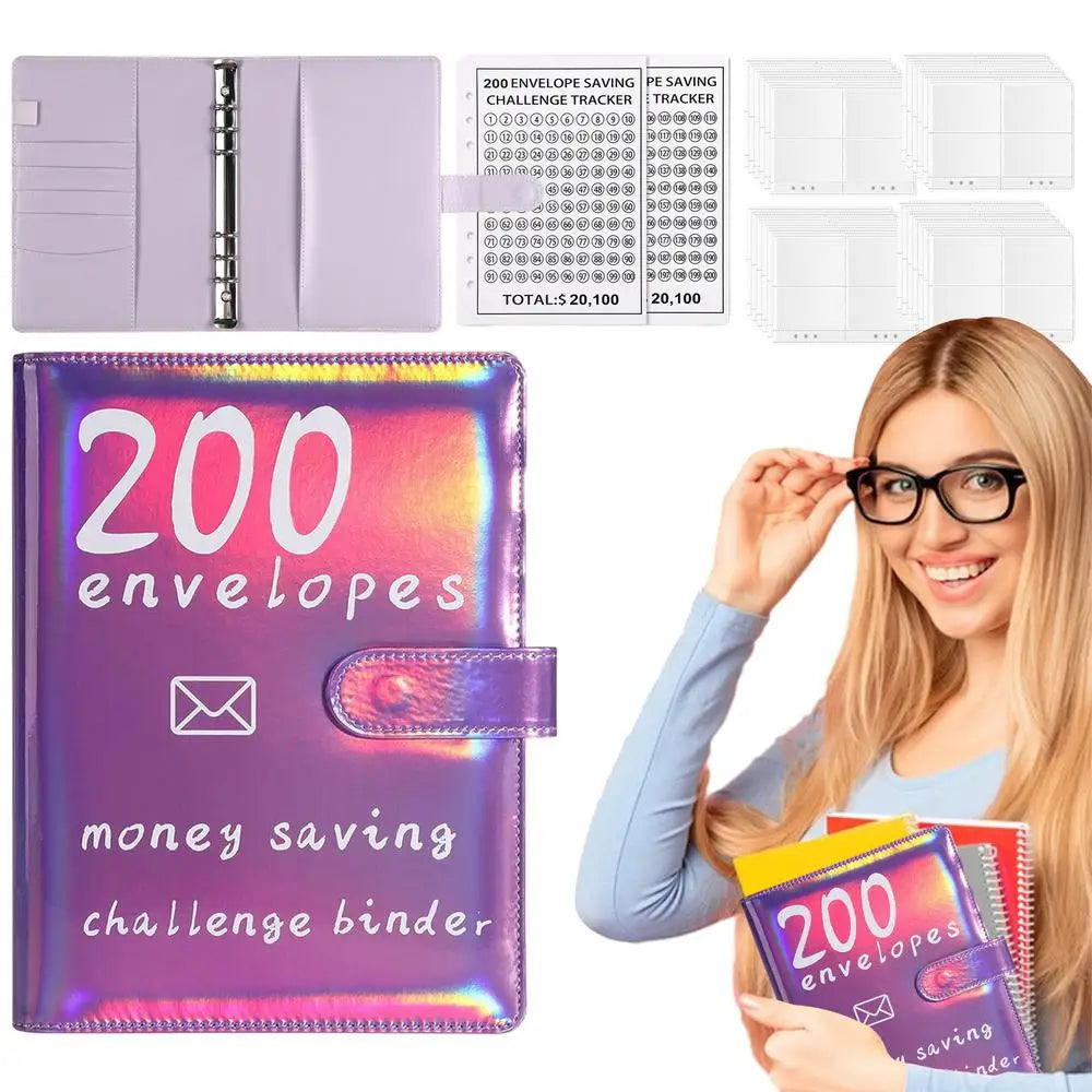 200 Envelopes Money Saving Challenge Budget Book Money Envelopes For Cash Budget Book Cash Envelopes Budget Binder