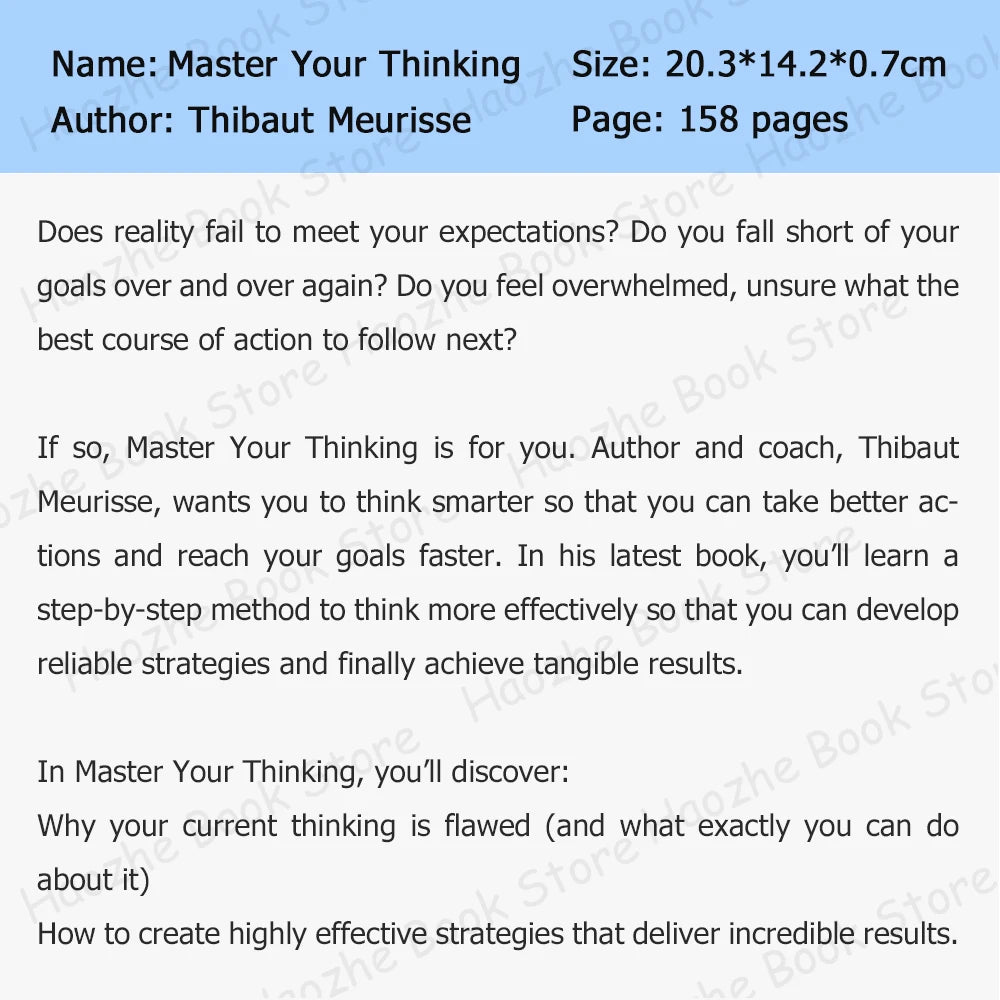 Master Your Emotions / Master Your Thinking / Master Your Beliefs Motivational Self-Help Series English Book Paperback