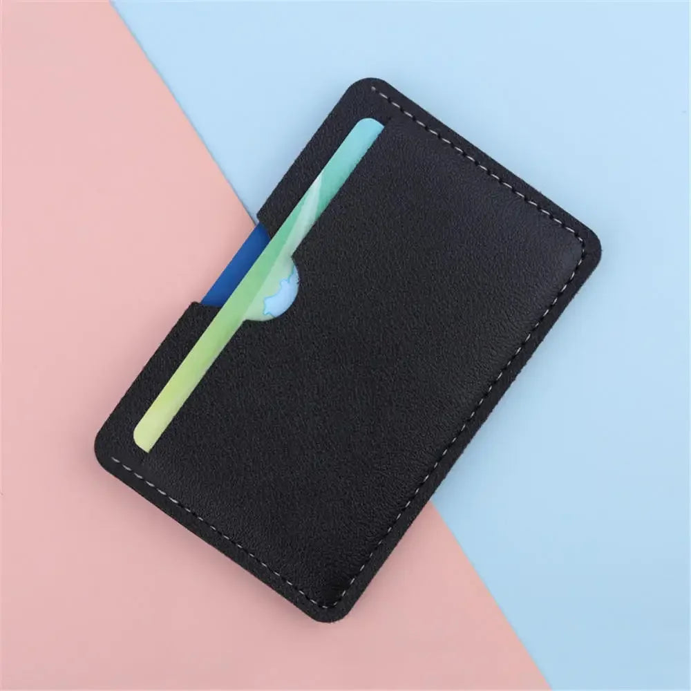 Long Crocodile Print Money Clip Men Multicard Slot Pu Leather Card Case Travel Document Organization Solid Color Women'S Wallet