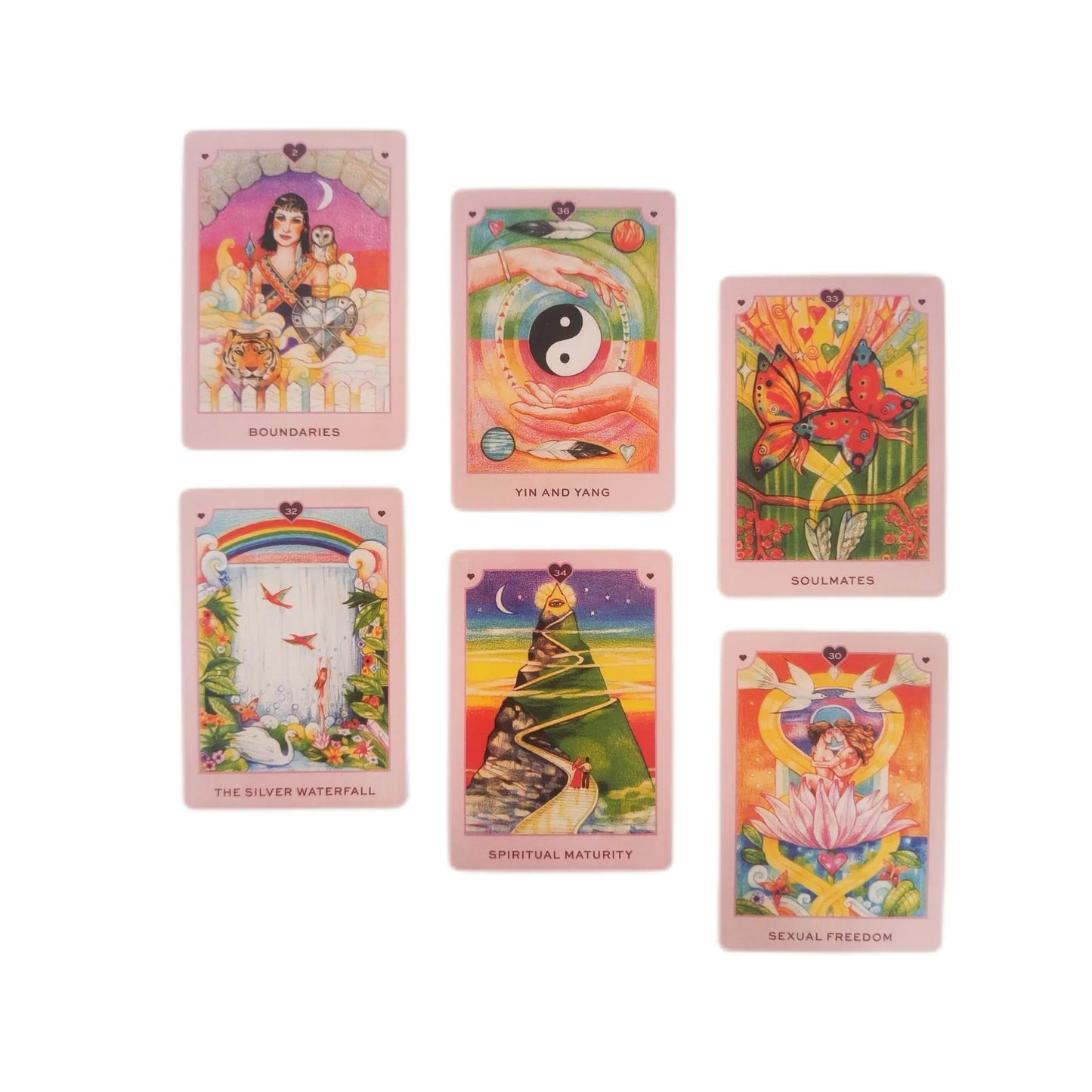 True Love Oracle Card 36pcs Tarot Family Party Prophecy Divination Board Game Psychic Card Party Board Game Poker Paper