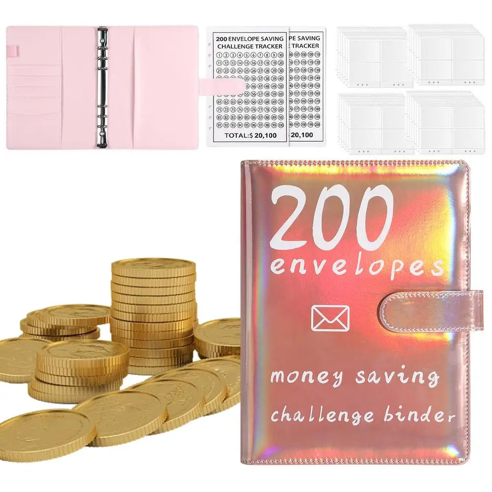 200 Envelopes Money Saving Challenge Budget Book Money Envelopes For Cash Budget Book Cash Envelopes Budget Binder