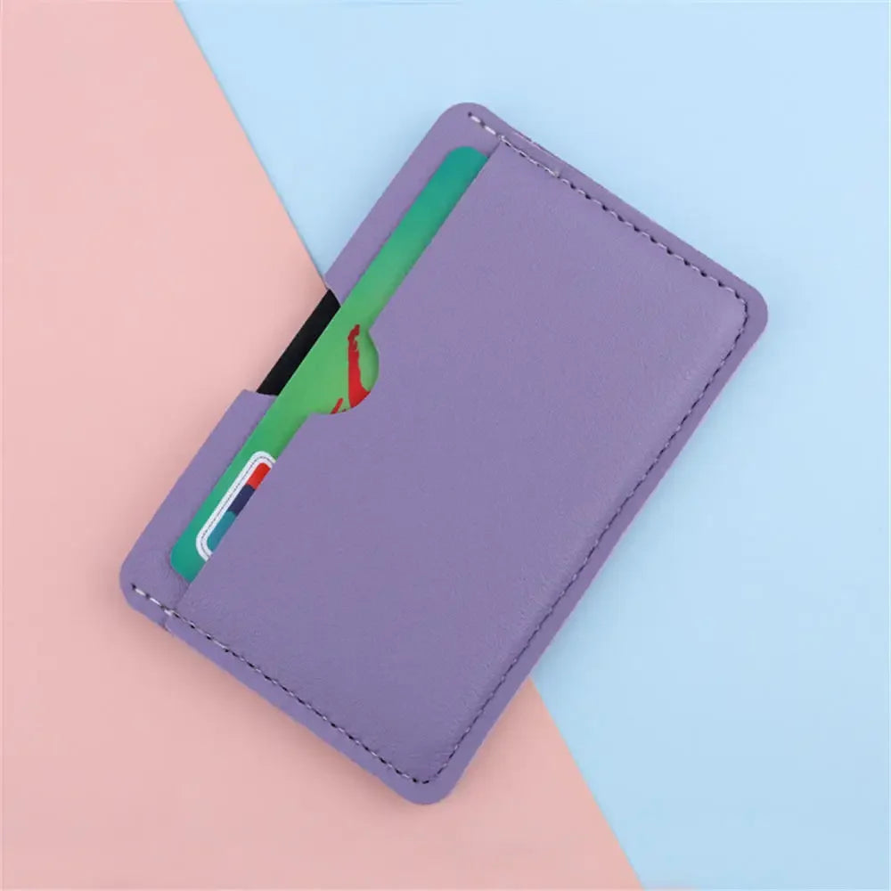 Long Crocodile Print Money Clip Men Multicard Slot Pu Leather Card Case Travel Document Organization Solid Color Women'S Wallet