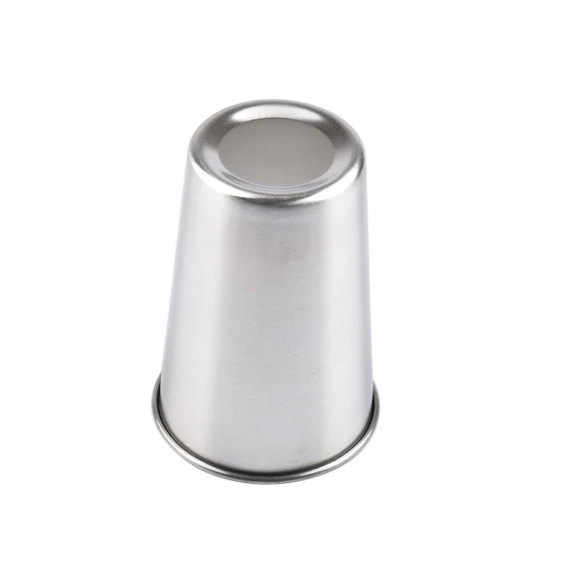 Stainless Steel Metal Cup Beer Cups White Wine Glass Coffee Tumbler Travel Camping Mugs Drinking  Tea Mug Set Outdoor