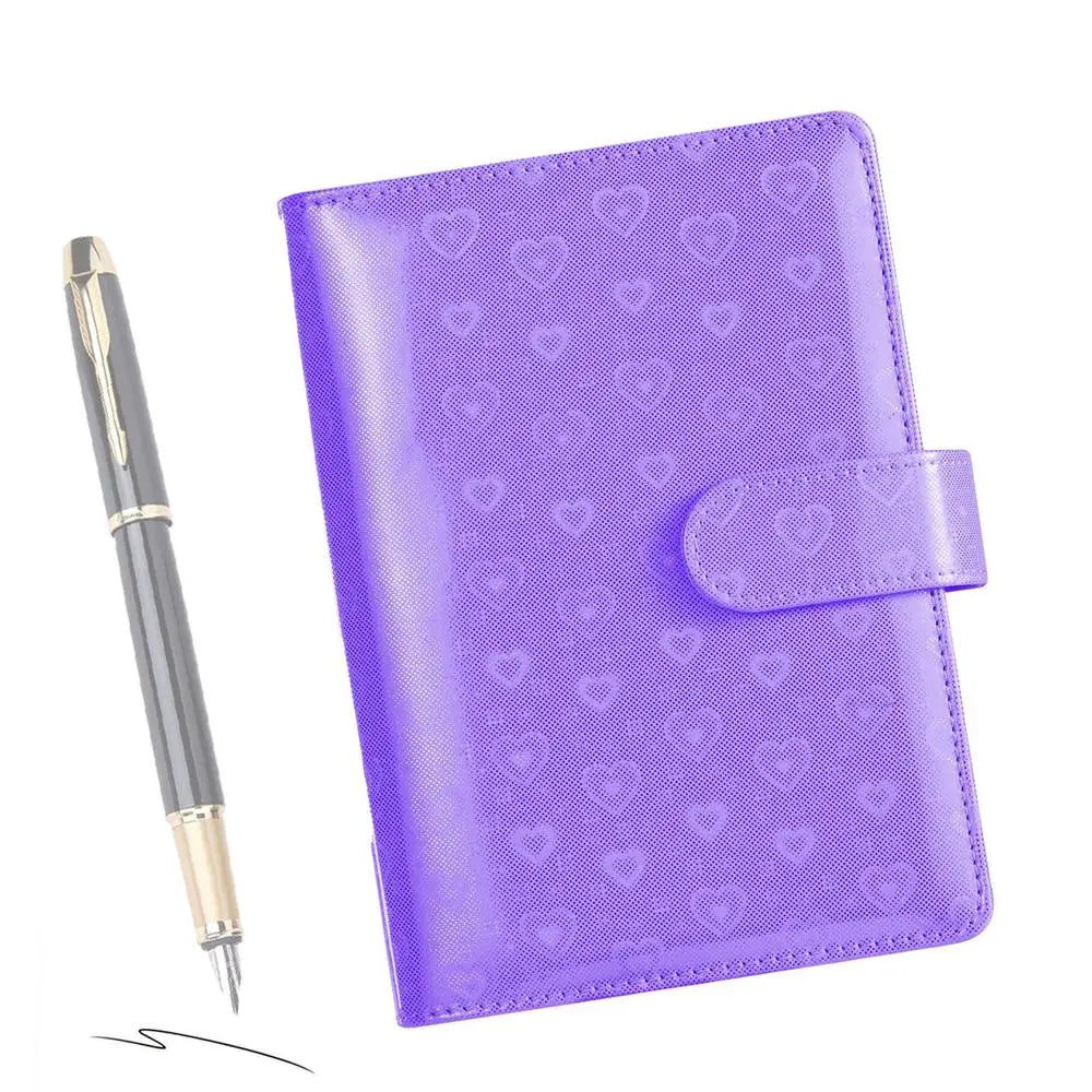 Mini Binder With Cash Envelopes Money Cash Saving Budget Book Eye-Catching Money Saving Accessory For Home Offices And Schools