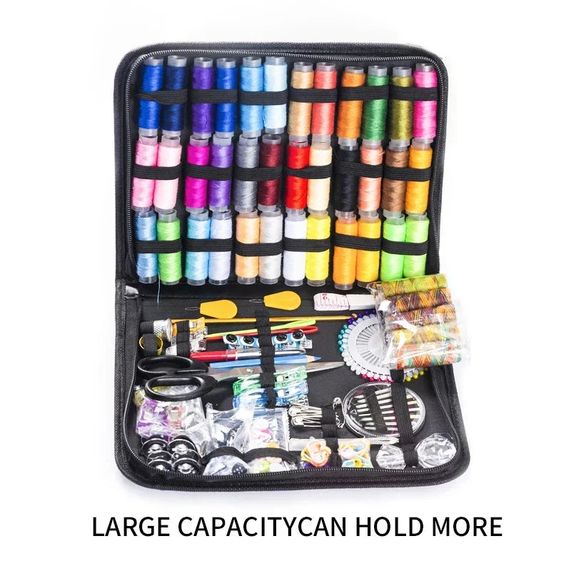 Sewing Kits DIY Multi-function Sewing Box Set for Hand Quilting Stitching Embroidery Thread Sewing Accessories Kits