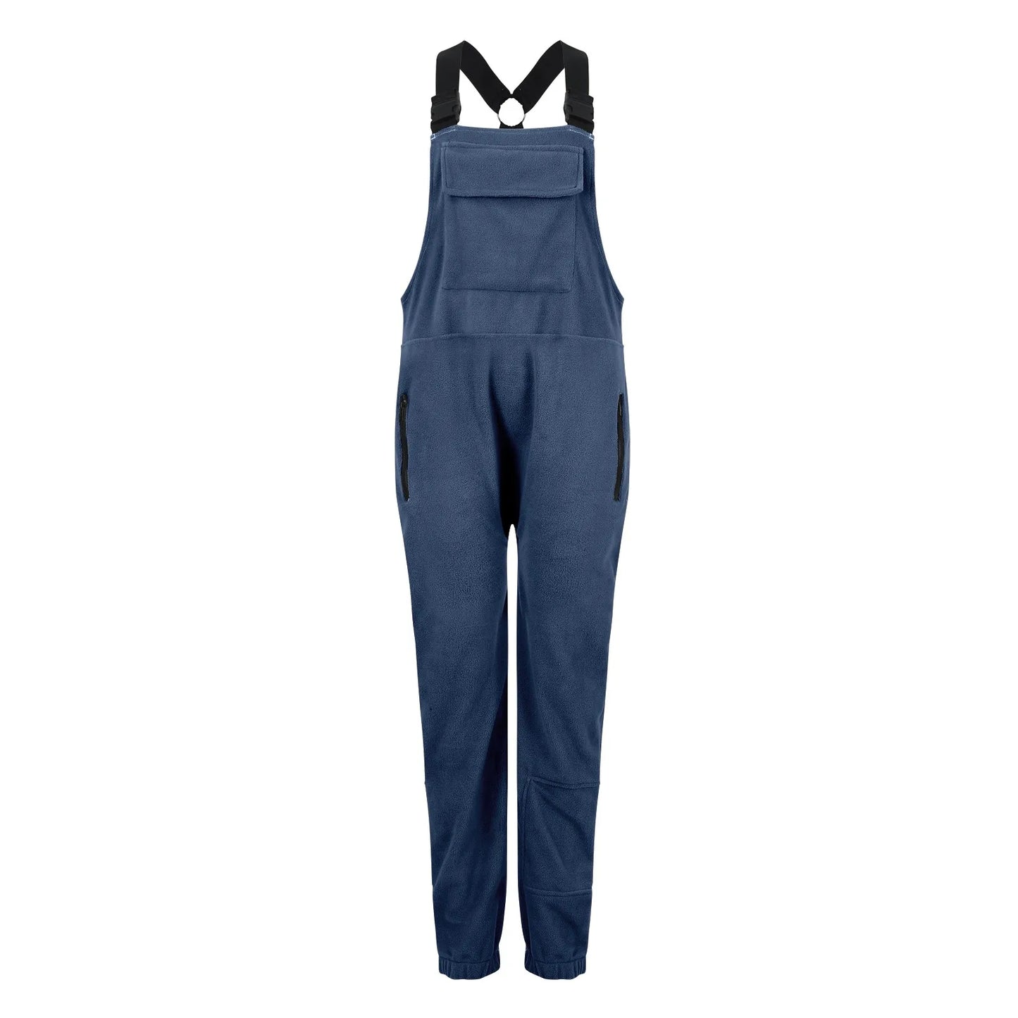 Women's Jumpsuits One-piece Bibs Jumpsuits Adjustable Suspender Straps Warm Winter Fuzzy Ski Pants