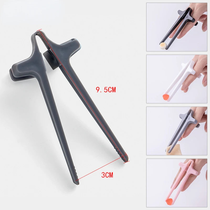 Play Games Finger Chopsticks Phone Accessory Kitchen Tool Lazy Assistant Clip Snacks Not Dirty Hand Free Hands Snack Chopsticks