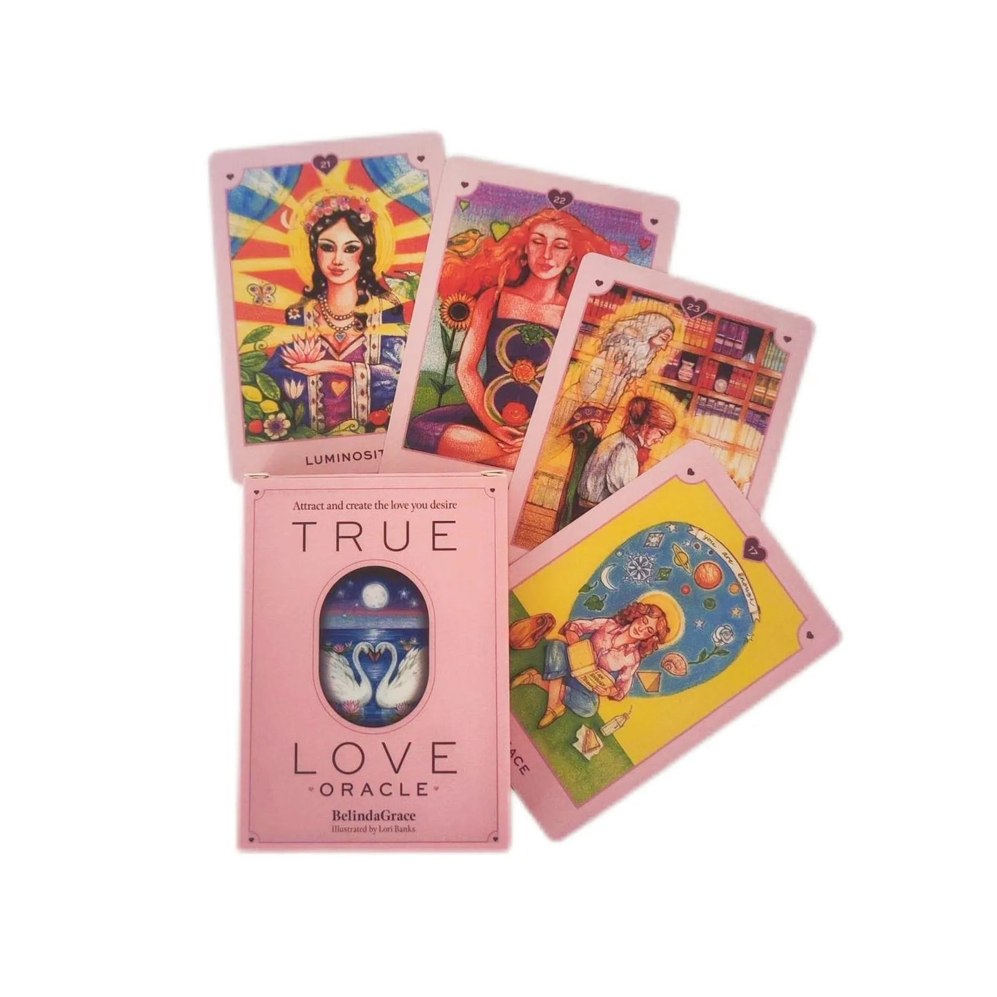 True Love Oracle Card 36pcs Tarot Family Party Prophecy Divination Board Game Psychic Card Party Board Game Poker Paper Valentines Gift