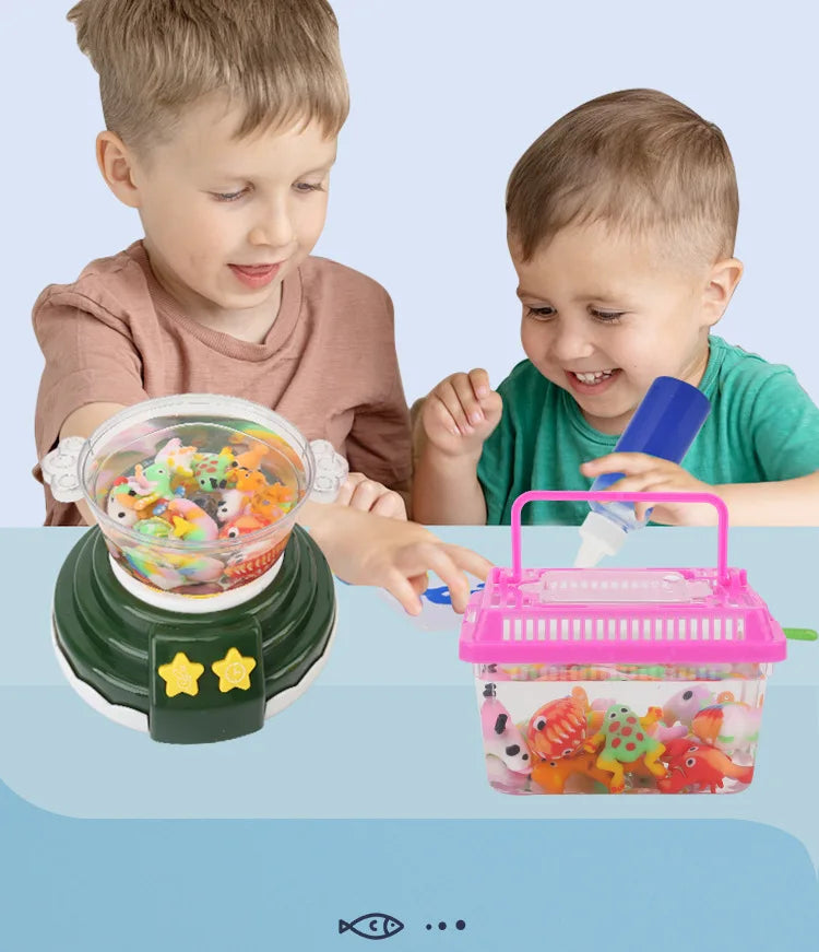 Magic Water Elf Kit with Hot Pot Machine DIY Fairy Handmade Cooking Pretend Play Toys Children festival birthday Kid gift Toy