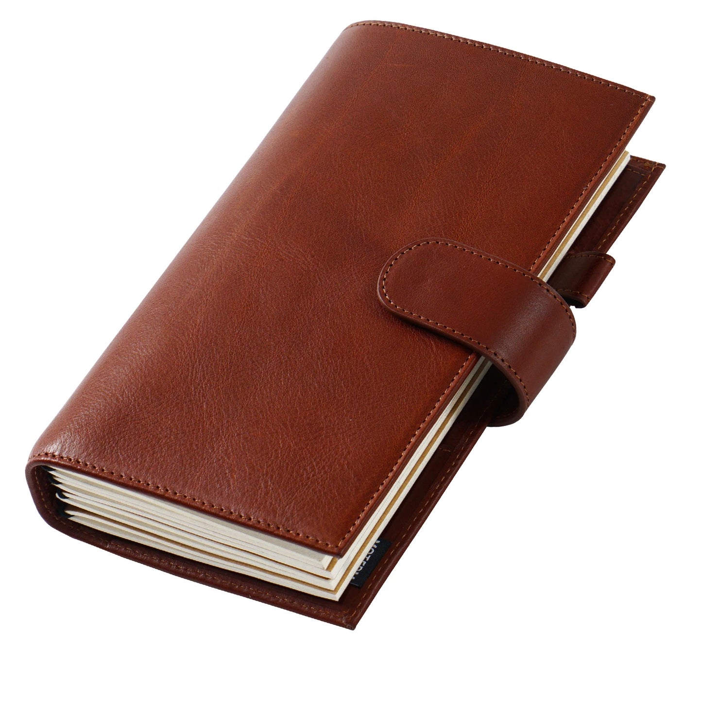 Moterm Travel Notebook Journal Companion Standard Planner Vegetable Tanned Leather Genuine Cowhide Organizer Diary