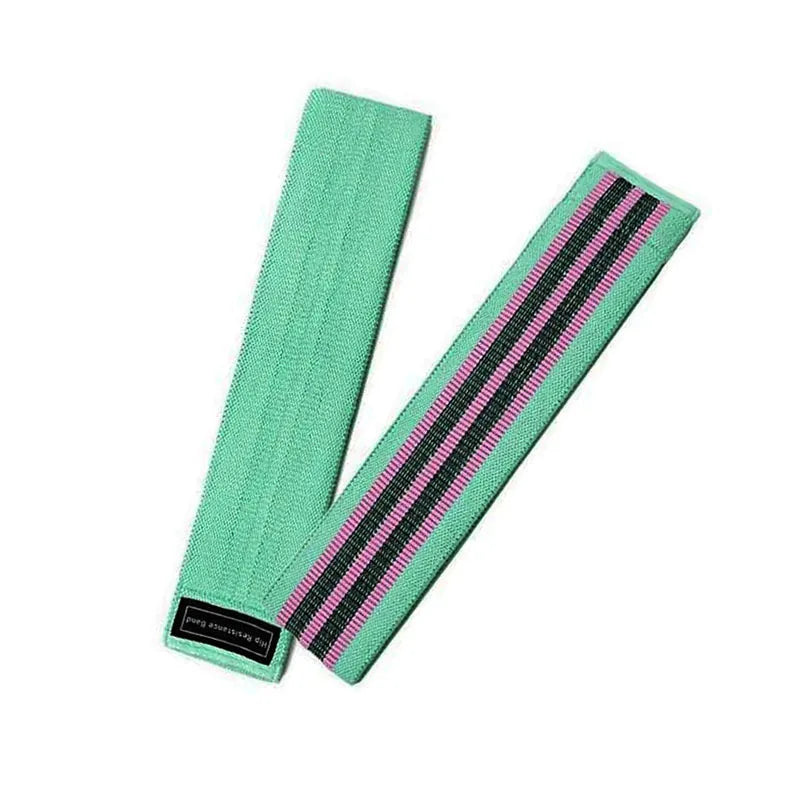 Exercise Fitness Resistance Bands Hip Stretch Yoga Legs Butt Anti Slip Band Elastic Fitness Workout Equipment Training Belt