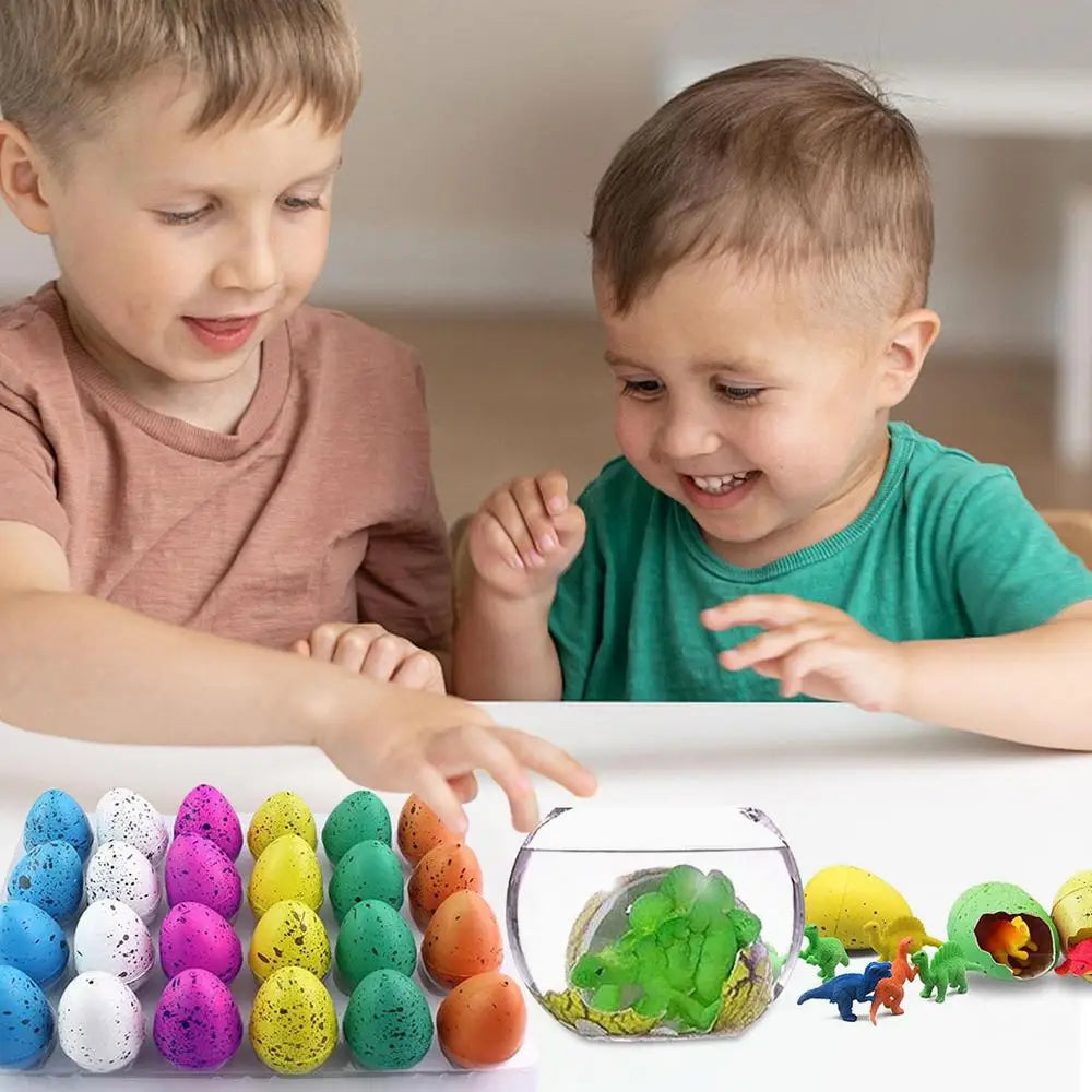 New 2023 Gift Magic Hatching Growing Dinosaur Egg Treat Kids Birthday Party Favor Baby Shower Guest Gift Pinata Educational Toys Valentines Gift