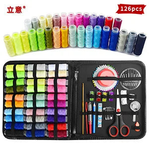 Sewing Kits DIY Multi-function Sewing Box Set for Hand Quilting Stitching Embroidery Thread Sewing Accessories Kits