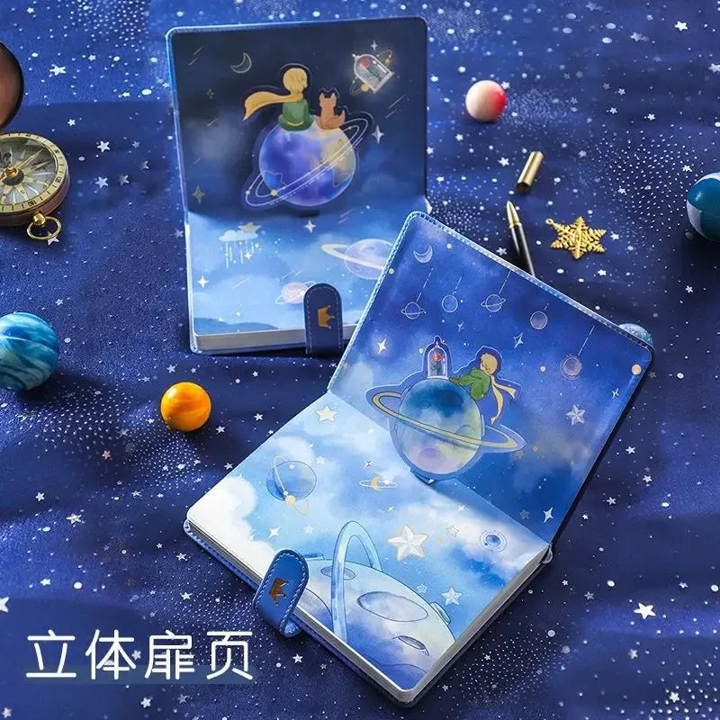 The Little Prince Guardian of Rose Sunset Appointment book Weekly Daily Schedule agenda A5 journal diary notebooks gift box set