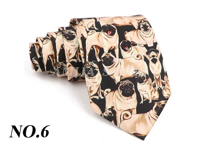 Vintage Imitation Silk Ties Men's Fashion 8cm Graffiti Painting Floral Necktie For Men Wedding Business Soft Printing Tie Wed Gi