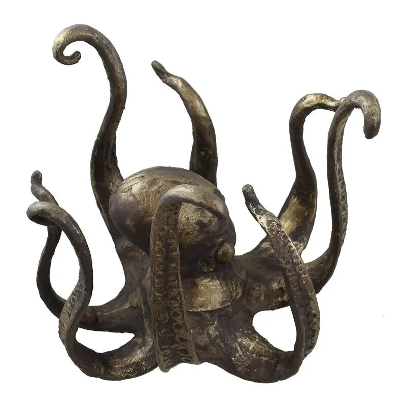 Octopus Mug Holder Tea Cup Holder Large Decorative Resin Octopus Table Topper Statue Desktop Home Decoration Dropshipping