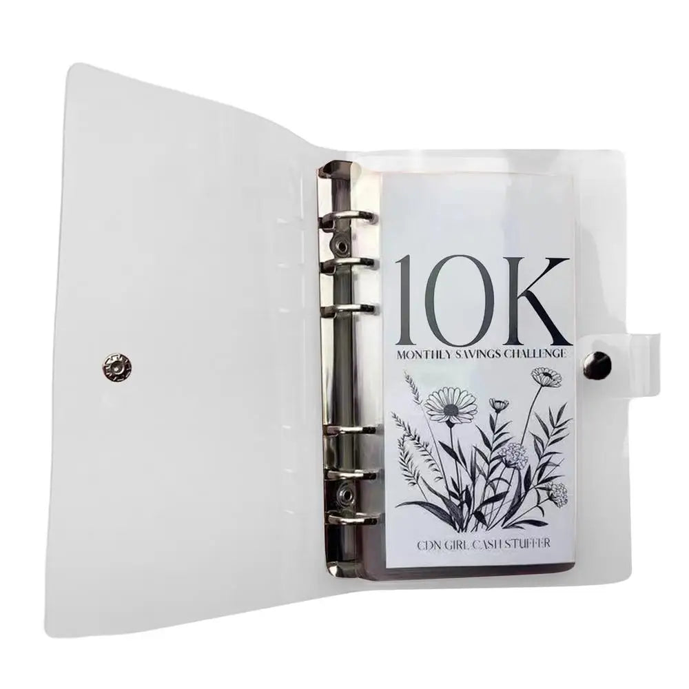 10K Envelopes Money Saving Challenge Budget Planner And Savings Challenges Book Envelopes Money Envelopes For Cash And Savings