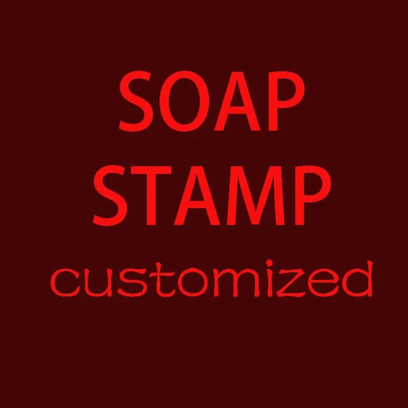 Personalized Custom Logo Acrylic Clear Soap Stamp Sealing Seal For Diy Handmade Scrapbooking Envelope Soap Making Supplies Tools