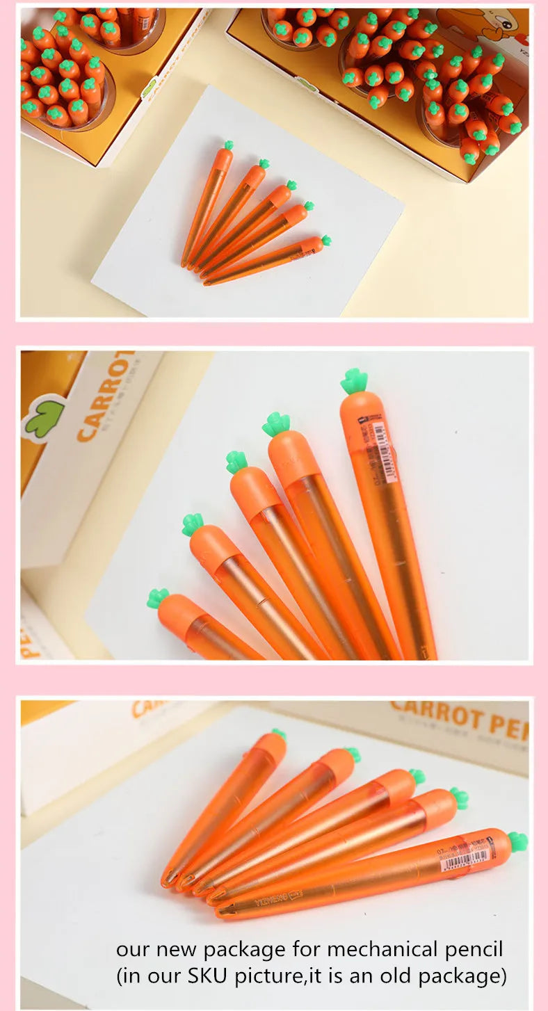 SKYSONIC 20pcs Stationery Set Strawberry Carrot Series Kids Gift Set Pen Holder/Knife/Memo Note/Gel Pen Student School Suppliers