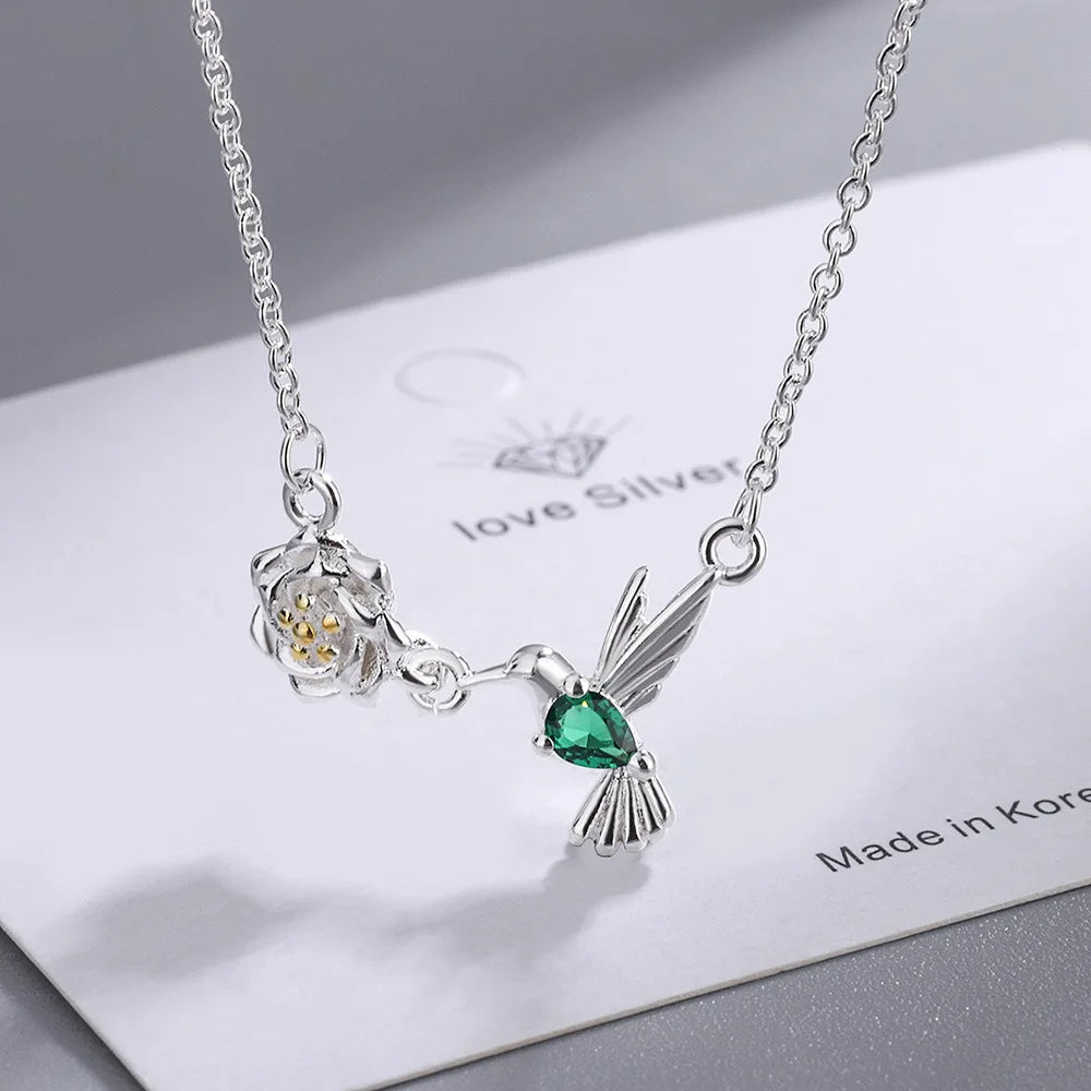 Makersland Unique Mushroom Necklace For Women Cute Mushroom Pendant Jewelry Gifts Fashion Chain Necklaces For Girls Wholesale