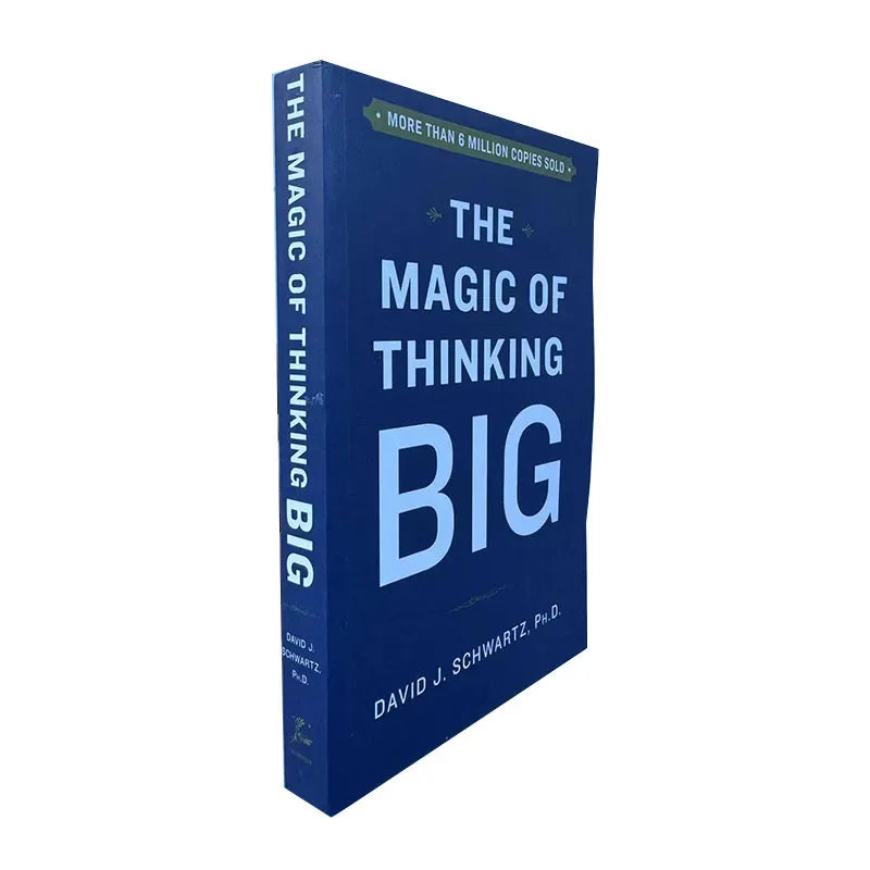 The Magic of Thinking BIG By David J. Schwartz Success Self-Help Book in English