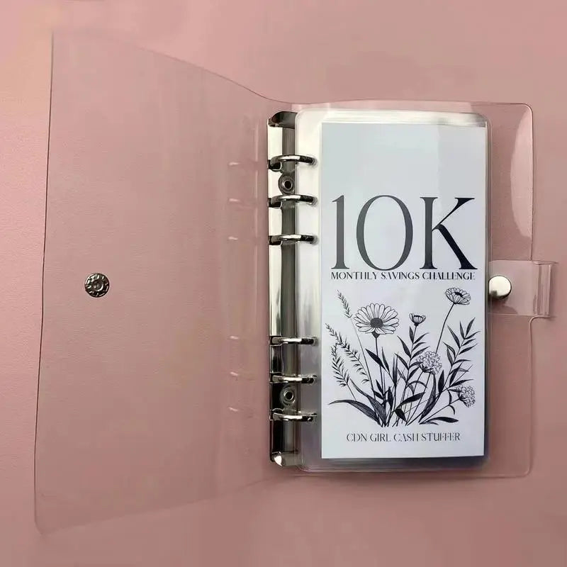 10K Envelopes Money Saving Challenge Budget Planner And Savings Challenges Book Envelopes Money Envelopes For Cash And Savings