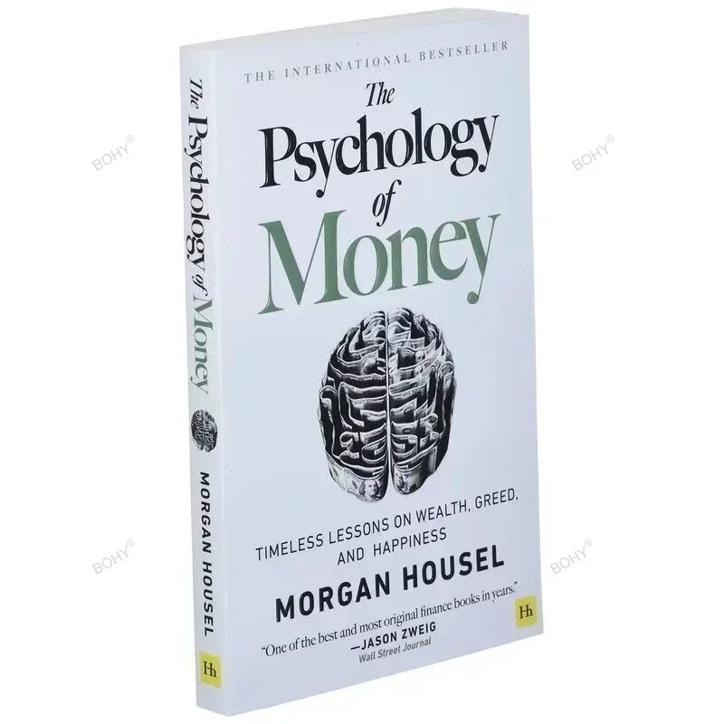 The Psychology of Money— Timeless Lessons on Wealth, Greed, Happiness Finance Books for Adult