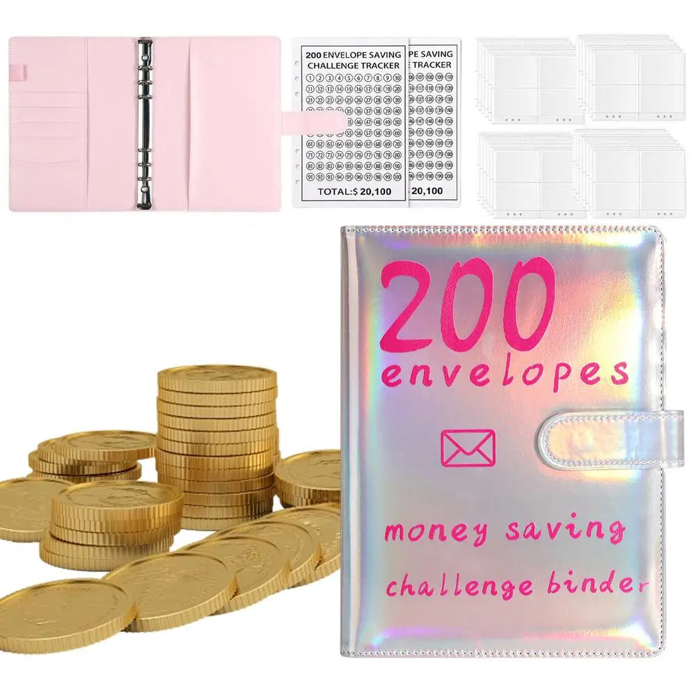 200 Envelopes Money Saving Challenge Budget Book Money Envelopes For Cash Budget Book Cash Envelopes Budget Binder