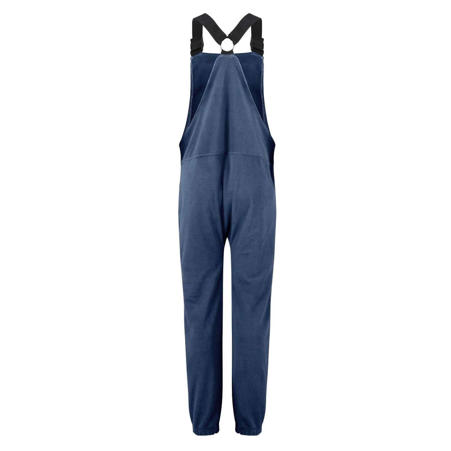 Womens Fleece Overalls One-piece Bibs Jumpsuits Adjustable Suspender Straps Warm Winter Fuzzy Ski Pants