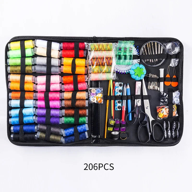 Sewing Kits DIY Multi-function Sewing Box Set for Hand Quilting Stitching Embroidery Thread Sewing Accessories Kits