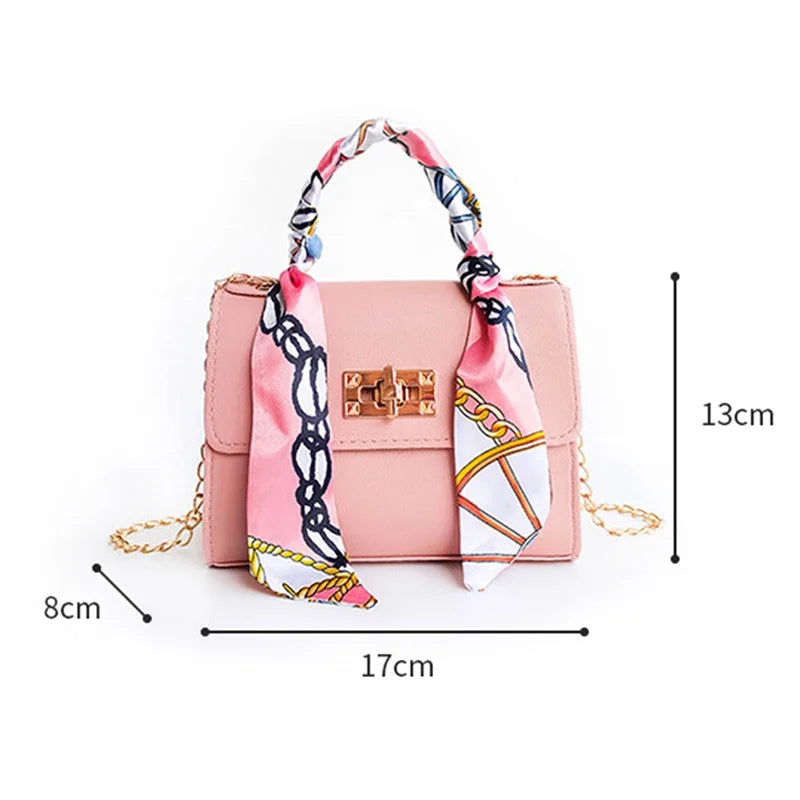 Silk Scarf Handbags Women Handbags Small Women's Shoulder Bag Designer Bag for Women Hand Bag Bolsa Feminina