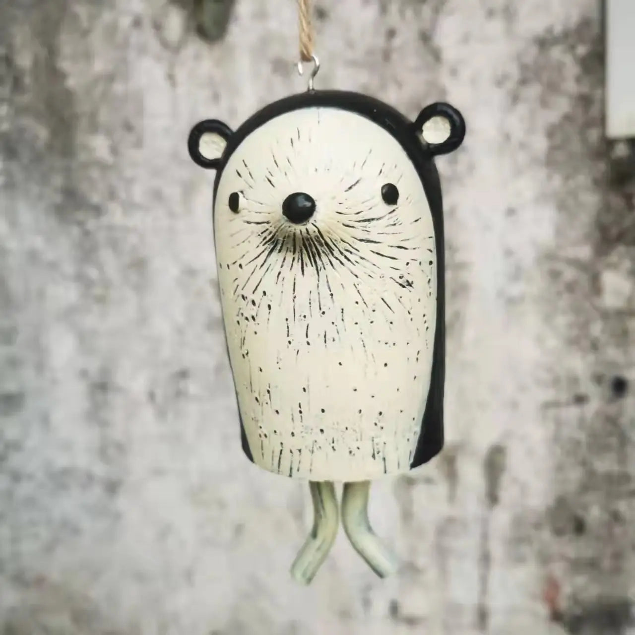 Beautiful Rustic Animal Wind Chimes Room Decoration Cute Chimes Wind Bell Animal Resin Garden Metal Door Outdoor Decor Pendantss