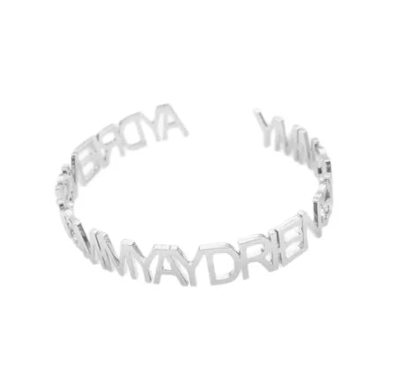 Customized Name Bracelet Letter Bracelet Personalized Bracelet Exquisite Name Bracelet Initial Bracelet Jewelry Gift for Mom