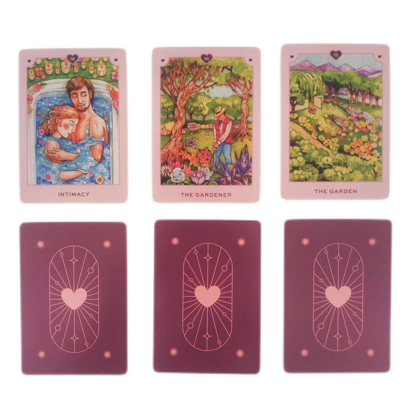 True Love Oracle Card 36pcs Tarot Family Party Prophecy Divination Board Game Psychic Card Party Board Game Poker Paper Valentines Gift