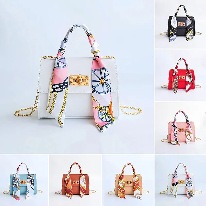 Silk Scarf Handbags Women Handbags Small Women's Shoulder Bag Designer Bag for Women Hand Bag Bolsa Feminina