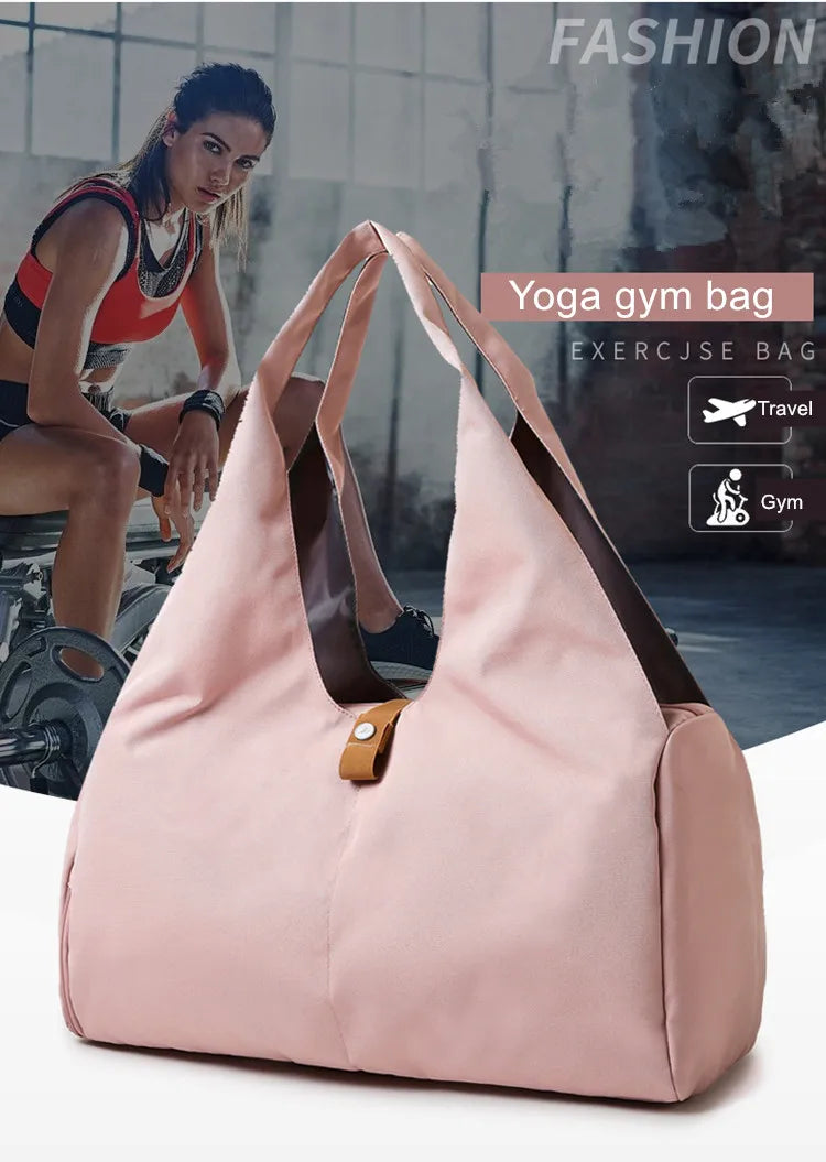 Female Bags Yoga Sports Women's Swimming Accessories Fitness Training Weekend Shoe Pocket Ladies' Luggage Bolsas Travel Handbags