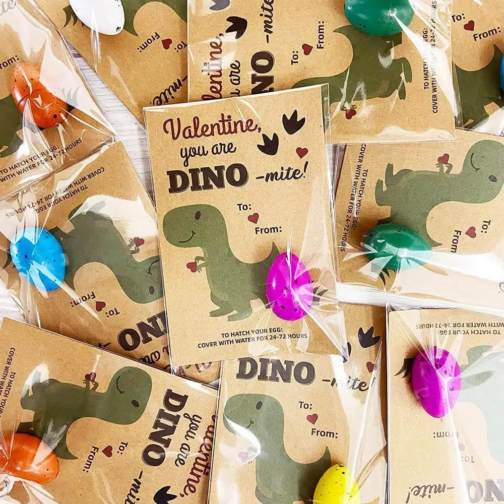 New 2023 Gift Magic Hatching Growing Dinosaur Egg Treat Kids Birthday Party Favor Baby Shower Guest Gift Pinata Educational Toys Valentines Gift